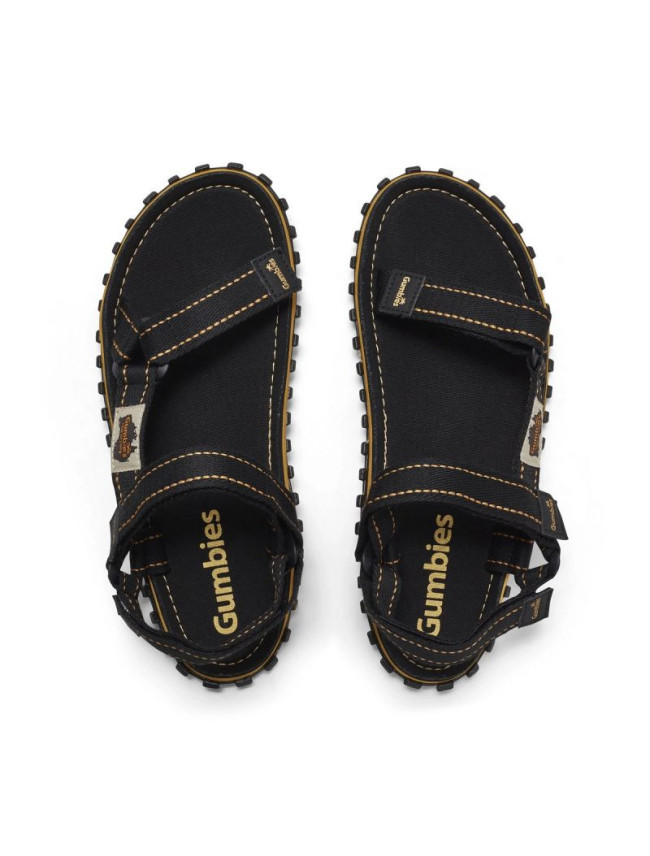 Gumbies Tracker Sandály Unisex Black M GU-SATRA001