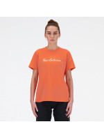 Tričko New Balance S/S Script Tee Gfr W WT41909GFR