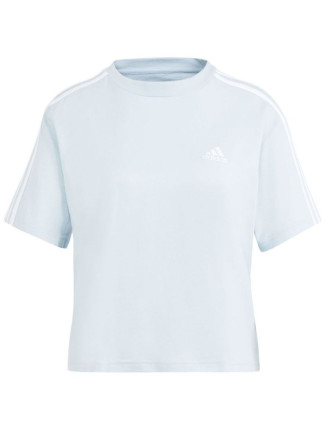 Tričko adidas Essentials 3-Stripes Single Jersey Crop Top W IS1568