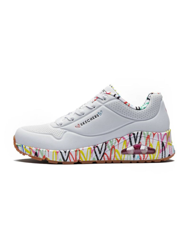 Skechers X Jgoldcrown Uno Loving Love W 155506-WHT dámské boty