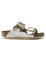 Dívčí žabky Birkenstock Arizona Kids Birko-Flor Electric Metallic Gold narrow (1014841)