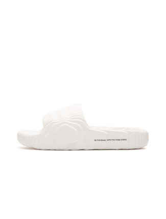 Dámské/pánské žabky adidas Adilette 22 Crystal White s pohodlnou tvarovanou podrážkou white (HQ4672)