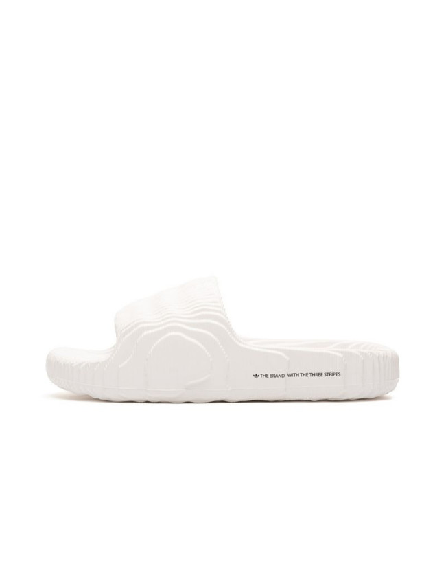 Dámské/pánské žabky adidas Adilette 22 Crystal White s pohodlnou tvarovanou podrážkou white (HQ4672)