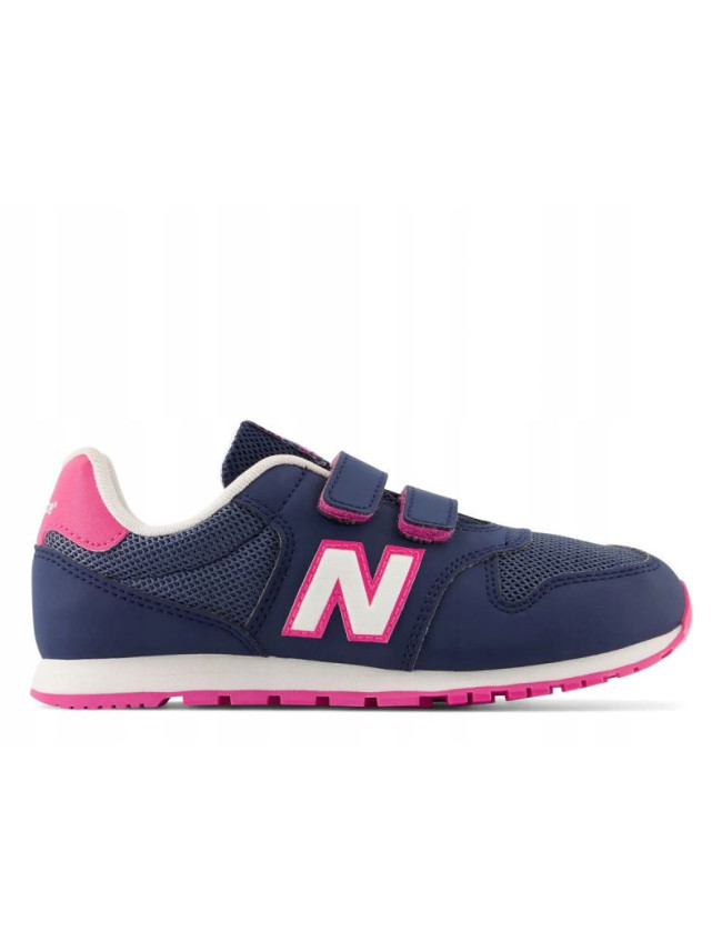 Sportovní obuv pro chlapce/dívky New Balance NB 500 semišové tenisky navy blue (PV500VP1)