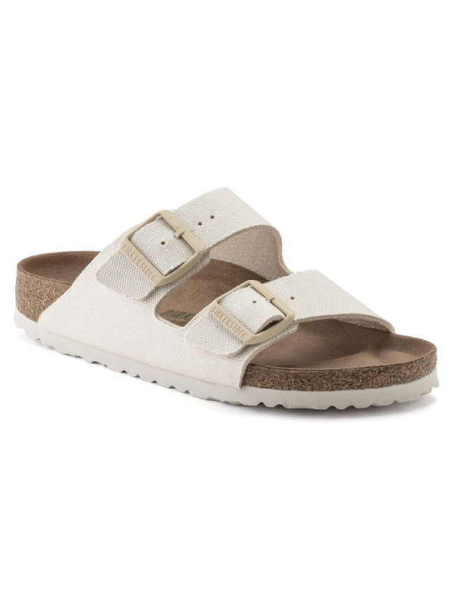 Žabky Birkenstock Arizona Vegan Women Textile Narrow Eggshell pro úzkou nohu vegan (1022679)