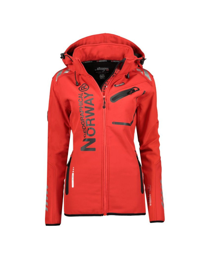 Geographgical Norway Reine DB LADY 068 W WY2679F/GN/Red / Black outdoorová bunda