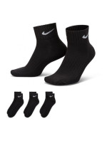 Nike Value Cotton Quarter ponožky 3 páry SX4926 001