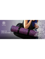 Podložka na jógu Gaiam Premium Auabergine Swirl 6 mm 62892