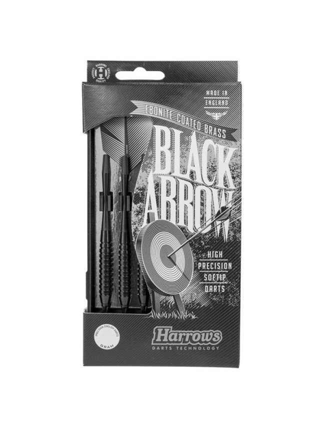 Šipky Harrows Black Arrow Softip HS-TNK-000013120