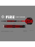 Šipky Harrows Fire Inferno 90% Softip HS-TNK-000016009