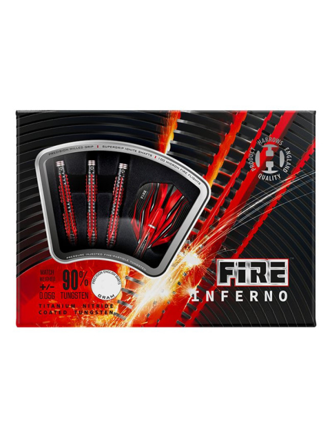 Šipky Harrows Fire Inferno 90% Softip HS-TNK-000016009