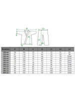 Kimono Masters judo 450 gsm - 150 cm 06035-150