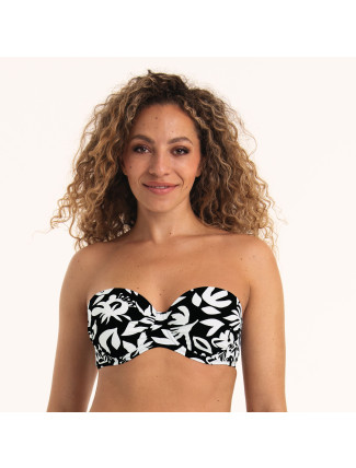 Style Catalina Top Bikini - horní díl 8818-1 černá - RosaFaia