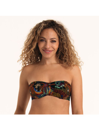 Style Ella Top Bikini - horní díl 8815-1 safari - RosaFaia