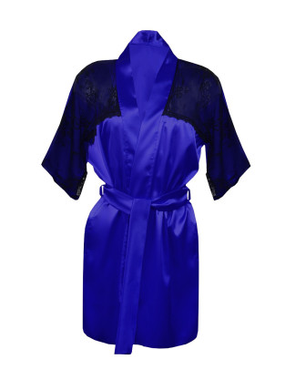 DKaren Housecoat Barbara Blue