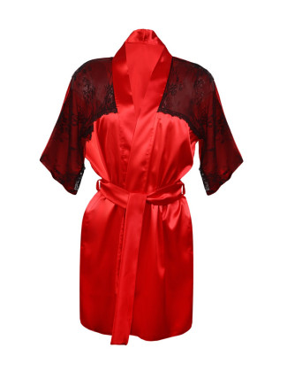 DKaren Housecoat Barbara Red