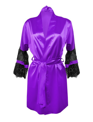 DKaren Housecoat Beatrice Violet