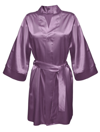 DKaren Housecoat Candy Heather