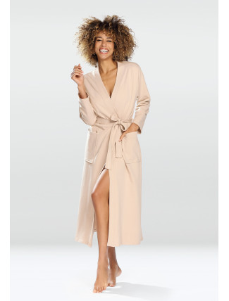 DKaren Housecoat Melissa Beige