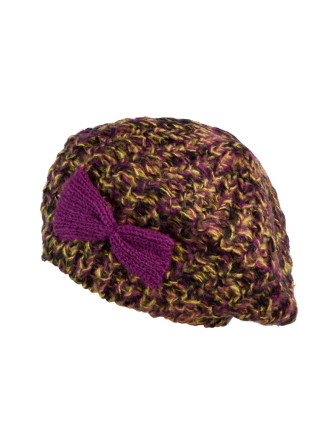 Dámský baret Baret Art Of Polo cz2700 Yellow/Violet