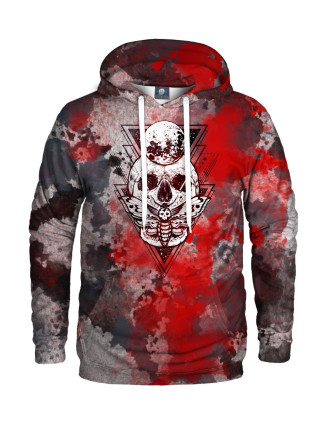 Aloha From Deer Moth Tie Dye Hoodie H-K AFD577 Red