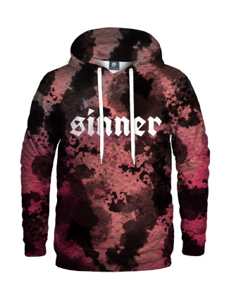 Aloha From Deer Sinner Tie Dye Hoodie H-K AFD576 Red