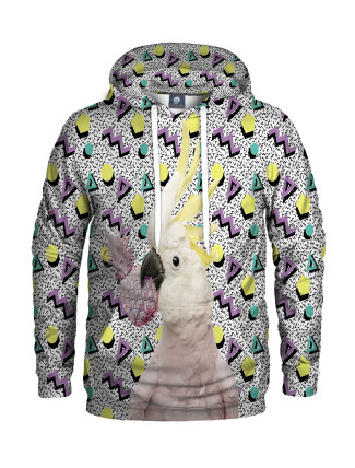 Aloha From Deer Crazy Parrot Hoodie H-K AFD030 White