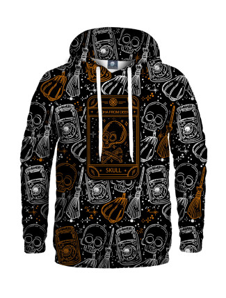 Aloha From Deer The Skull Hoodie H-K AFD1001 Black