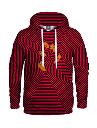 Aloha From Deer Mind Boggling Original Hoodie H-K AFD998 Red