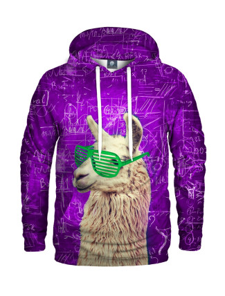 Aloha From Deer No Drama Llama Hoodie H-K AFD698 Purple