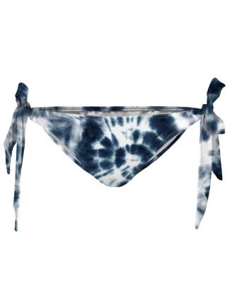 Aloha From Deer Ink Tie Dye Bikini Bows Bottom WBBB AFD845 Blue