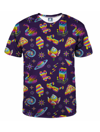 Aloha From Deer Pixel Perfect T-Shirt TSH AFD345 Purple