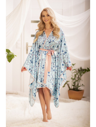 Kalimo Housecoat Hulhule Blue