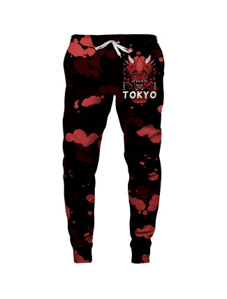 Aloha From Deer Tokyo Oni Červené tepláky SWPN-PC AFD937 Red