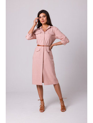 Šaty BeWear B258 Pink