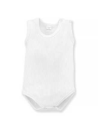 Pinokio Lovely Day White Body Sleeveless White Stripe