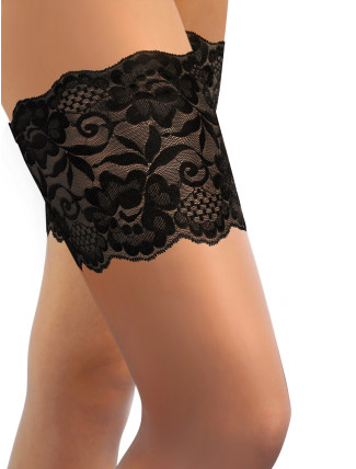 Sesto Senso Thigh Band Lace Black