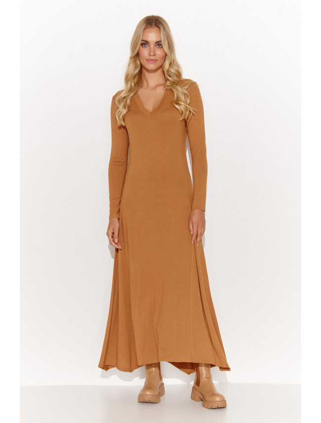 Makadamia Dress M809 Camel