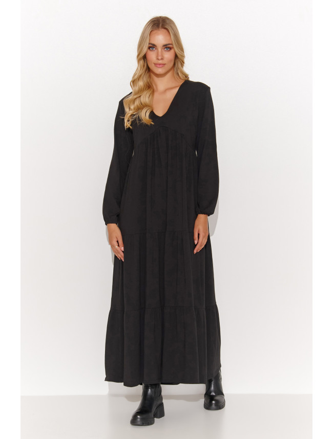 Makadamia Dress M810 Black