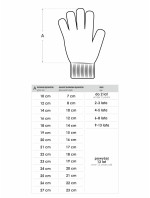 Yoclub Chlapecké rukavice s 1 prstem a dotykovou obrazovkou RED-0120C-AA1C-004 Vícebarevné