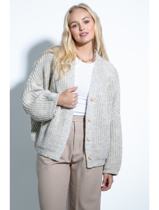 Fobya Cardigan F1705 Béžová