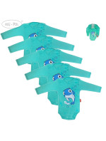 Raj-Pol 5Pack Baby Body Sketch Finek PEK-BOD001 Multicolour