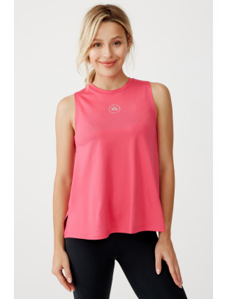 Drsný sportovní top Radical Classic Top Pink