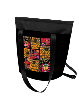 Bertoni Batoh/taška 2v1 Frida Flowers Multicolour