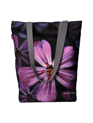 Bertoni Plátěná taška Sunny Floral Mood Violet