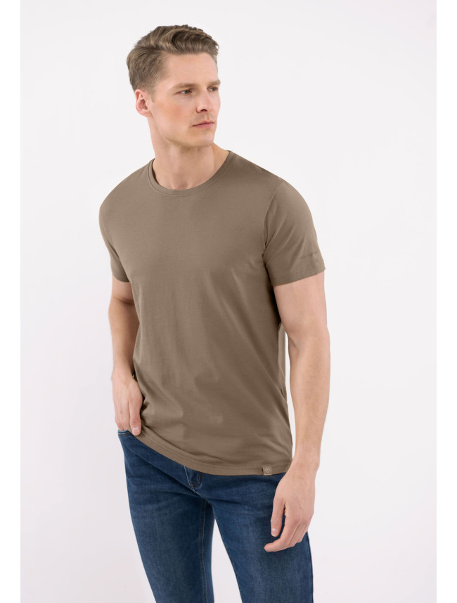 Tričko Volcano T-Basic Beige