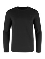 Volcano Longsleeve L-Hals Black