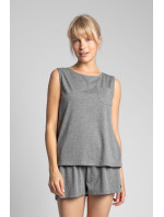 LaLupa Top LA015 Grey