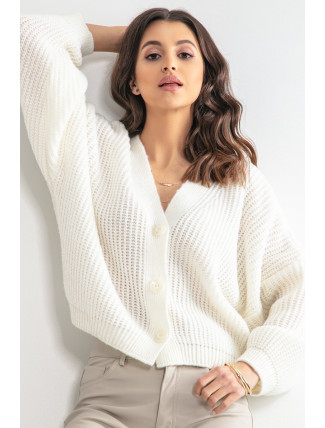 Fobya Cardigan F1158 Ecru