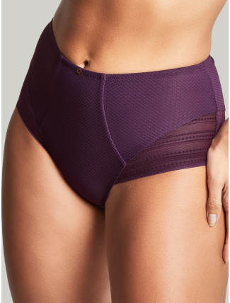 Panache Serene High Waist Brief aubergine 10303